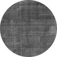 thumbnail image 1 of Ahgly Company Indoor Round Persian Gray Bohemian Area Rugs, 7' Round, 1 of 1