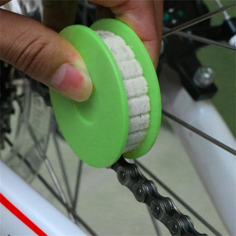 Green disk hot sale bike chain