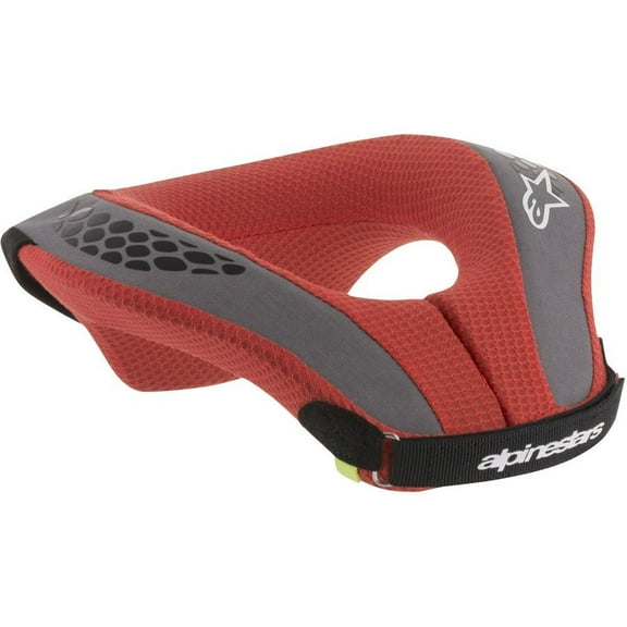Alpinestars Sequence Youth Neck Roll (Sm-Md, Black/Red)
