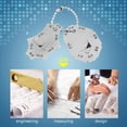 thumbnail image 2 of Weld Gauge, Leg Length Gauge Throat Depth Weld Joint Tee Fillet Weld Two Piece Ruler, Made of High Quality Stainless Steel, 2 of 5