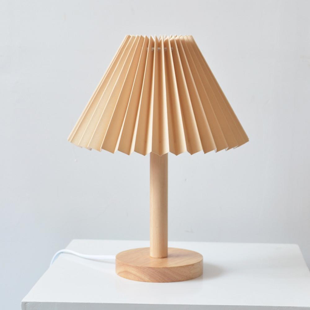 pleated desk lamp