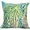 Blue, variant on Simply Daisy 16" x 16" Malibu Floral Print Pillow, Dark Blue