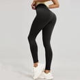 thumbnail image 6 of CHIUNL Wide Leg Yoga Pants for Women, High Waisted Leggings, Tummy Control Workout Pants, Soft Lounge Pants for Gym Yoga Daily Wear (Black L), 6 of 7