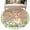 Green Brown, variant on Large Round Rug 8Ft Washable Non-Slip, Happy Easter Bunny Circle Area Rugs for Living Room Bedroom, Spring Floral Wooden Pink Plaid Indoor Floor Mats Carpet Runner for Home Decor