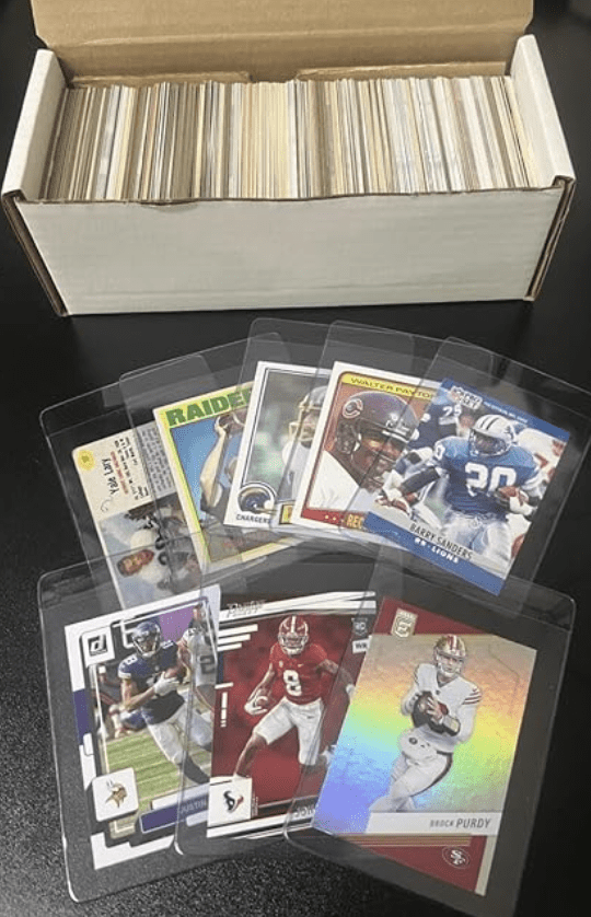 400 Football Card Starter Collection Loaded with Hall of Famers, Stars ...