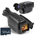 thumbnail image 1 of Monocular Night Vision Device Camera 1080P HD Infrared 5X Digital Zoom Telescope Outdoor Day Night Dual-use Darkness, 1 of 7
