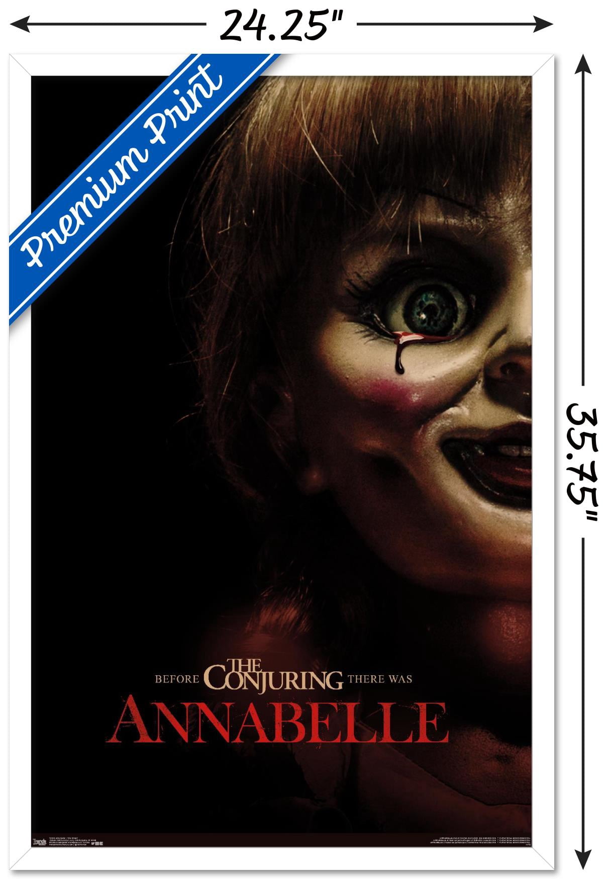 Annabelle - One Sheet Wall Poster, 22.375" x 34", Framed
