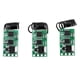 thumbnail image 4 of 2pcs 433MHZ DC 7V-36V Interruptor de telemando Inalámbrico 3 botones con 3pcs Módulos de Receptor de telemando Sharpla Interruptor de control remoto inalámbrico, 4 of 8
