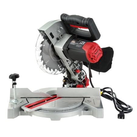 HYPER TOUGH 9 AMP 7-1/4 INCH CORDED COMPOUND MITER SAW WITH LASER GUIDE, NEW CONDITION