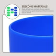 thumbnail image 3 of Soimiss 10Pcs Sublimation Silicone Bands Prevent Glint Fit Sublimation Cups Artists Dark Blue, 3 of 5