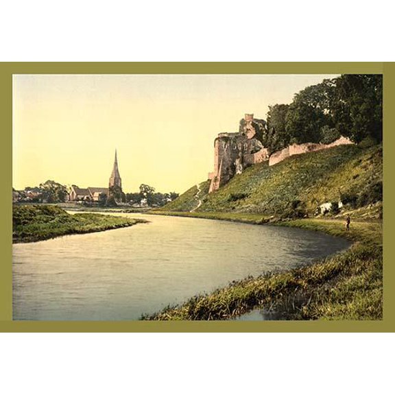 Kidwelly, Carmarthen, Wales- Fine Art Canvas Print (20" x 30")