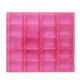 thumbnail image 1 of Rosy Acrylic Nail Organizer Box for Storing Nail Charms 1Set, 1 of 4
