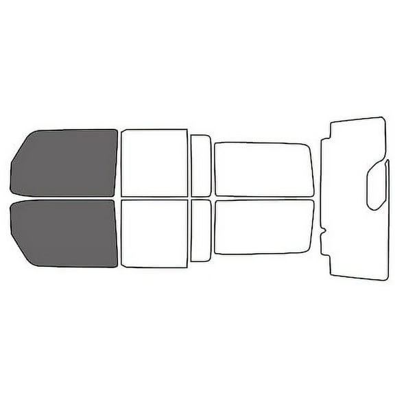 Avery Dennison NR Nano Ceramic IR Window Tint Kit Compatible with Jeep Wrangler 2018-2025 (4 Door,