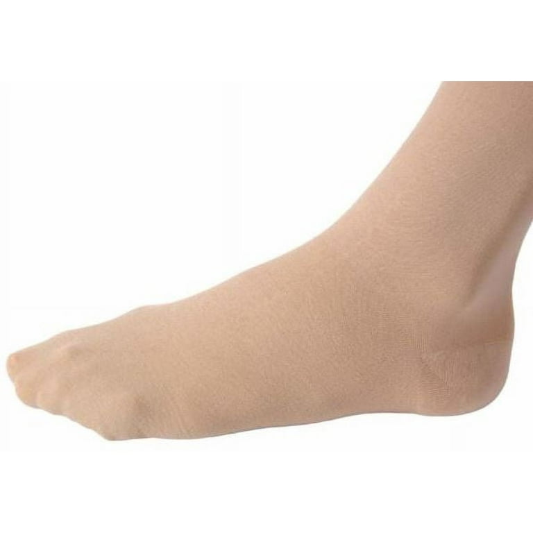 JOBST Relief Compression Stockings 20-30 mmHg Petite Waist High Closed Toe,  Large / Beige