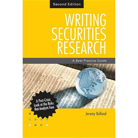 Writing Securities Research: A Best Practice Guide