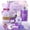 Lavender, variant on Gift Baskets for Women, Mothers Day Gifts for Friends, Purple Birthday Valentines Women Day Easter Gifts Lavender Care Package Spa Basket for Girlfriend Wife Mom Sister