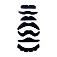 thumbnail image 4 of 7 piezas de bigotes falsos pegajosos en barbas falsas para presentaciones en el escenario de carnaval, 4 of 10