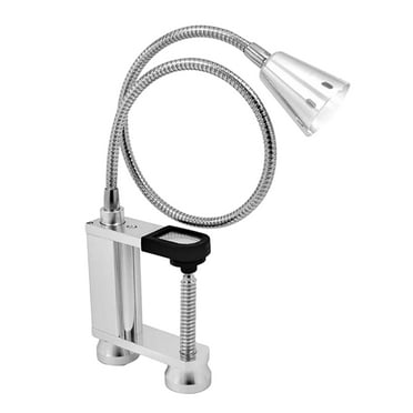 Grill Lights for BBQ Outdoor, Screw Clamp, 23.62 inch Adjustable Gooseneck & 12 LED BBQ Lights, for Outdoor BBQ Garages