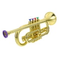 thumbnail image 1 of Shisuyan 1Pc Practical Simulation Musical Prop Trumpet Model Children's Music Toy, 1 of 8