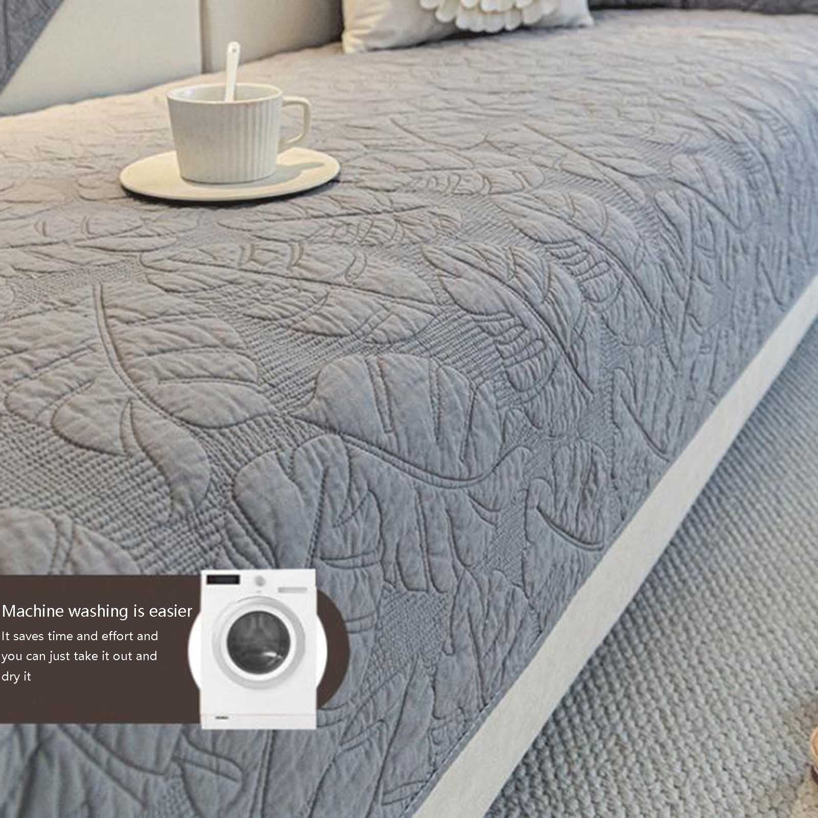 Universal sofa cover, non-slip sofa cover, 1/2/3/4 seater L-shaped sofa cover, corner sofa, washable, for the living room