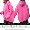 thumbnail image 2 of Sudadera Ropa de otoño para mujer con bolsillo informal para mujer, sudadera con capucha Hip Pop, traje de calle cálido Ygjytge Rosa T S para Mujer, 2 of 7