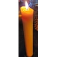 thumbnail image 3 of 6 Altar Beeswax candles Pure Beeswax Made in the USA, 45 hours burning time per candle. 8" Long, 3 of 3