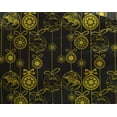 thumbnail image 4 of oneOone Georgette Viscose Black Fabric Merry Christmas Craft Projects Decor Fabric Printed By The Yard 42 Inch Wide-R4L, 4 of 4