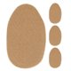 thumbnail image 1 of Kit de soporte para orejas de perro (2 pares), adhesivo para orejas, tamaño mediano a grande, color marrón claro, 1 of 8