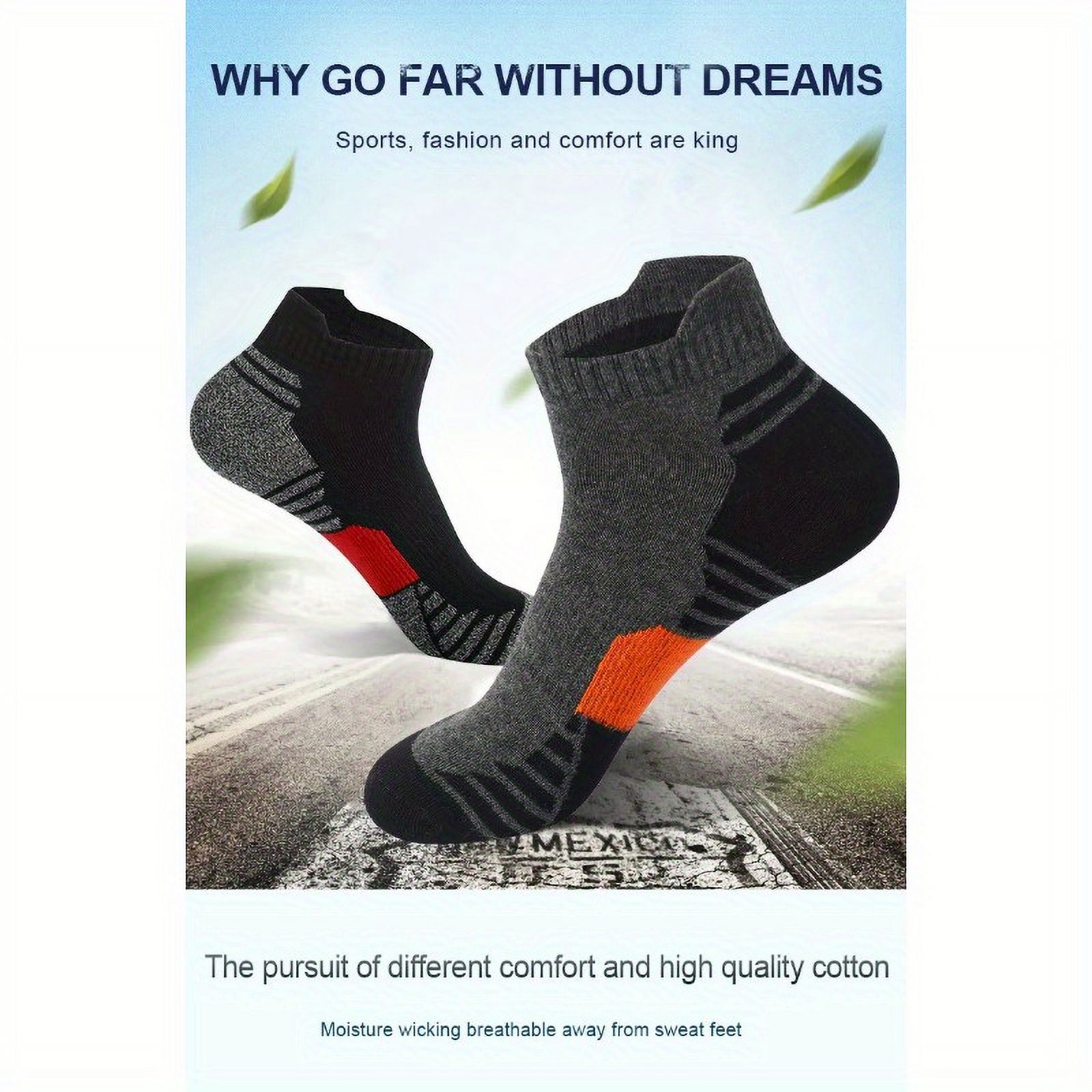 4 Pairs of Soft & Breathable Cotton Blend Short Socks for Men - Comfortable Low-Cut Ankle Socks for Summer Casual Sports , Hand Washable, Solid Color, Knit Fabric