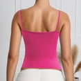 thumbnail image 6 of Women's Sleeveless Strappy Tank Top, Basic Pure Color Camisole for Layering and Everyday Casual Wear, 6 of 6