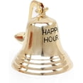 thumbnail image 4 of Solid Brass Bell (Happy Hour) (15 Inches, Polished Brass), 4 of 5