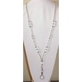thumbnail image 2 of Hidden Hollow Beads Crystal Women's Beaded Fashion Lanyard Necklace, Jewelry ID Badge and Key Holder, 34 in., 2 of 3