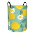 thumbnail image 2 of Bingfone Lemons Chamomile Flowers And Leaves Waterproof Foldable Laundry Hamper Bucket With Handles For Storage Bin,Clothes Hamper (Medium), 2 of 8