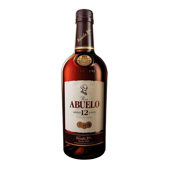 Paquete de 3 Ron Abuelo Añejo 12 Años 750 ml
