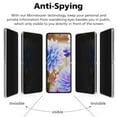 thumbnail image 2 of Allytechgroup [3 Pack] Privacy Anti-Spy Screen Protector + Front HD Screen Protector for Samsung Galaxy Z Flip 5, Self-Healing Touch Sensitive Premium Flexible EPU Back Film for Galaxy Z Flip 5, 2 of 5
