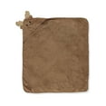 thumbnail image 2 of Luvable Friends Baby Unisex Cotton Animal Face Hooded Towel, Moose, One Size, 2 of 2