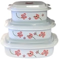 thumbnail image 1 of Reston Lloyd 20238 Corelle Coordinates 6 Piece Microwave Cookware-Storage Set - Pretty Pink, 1 of 1