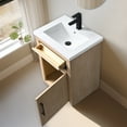 thumbnail image 3 of Vanity Art 24" Single Bathroom Vanity with Sink, Freestanding Bath Storage Cabinet with Ceramic Top, 3 of 3