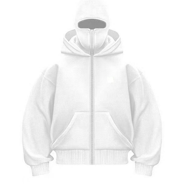 meanswhile Octa® Balaclava Hoodie ホワイト B印MARKET（B印マーケット）牧野英明@B印MARKET / meanswhile Octa