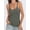 Army Green, variant on Tank Top for Womens Summer 2026 Scoop Neck Sleeveless Ribbed Knit Workout Basic Tees Slim Fitted Cami Shirts White X-Large