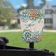 thumbnail image 2 of Yuyamidu Boho Mandala Flower Trailer RV Electric Jack Cover Waterproof RV Tongue Jack Protective Cover Dragonfly Travel Electric Tongue Jack Cover, Universal Size, 2 of 7