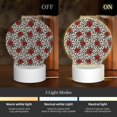 thumbnail image 3 of Naloa Leopard Print Rose Acrylic LED Night Light Custom LED Lights Personalized Nightlight Customized Gifts for Family Couples Friends, 3 of 9