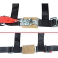 thumbnail image 4 of SEBLAFF 4 Point Harness 2" Black For RZR XP 4 Maverick 900 1000 Turbo S Max RS1 X3, 4 of 5