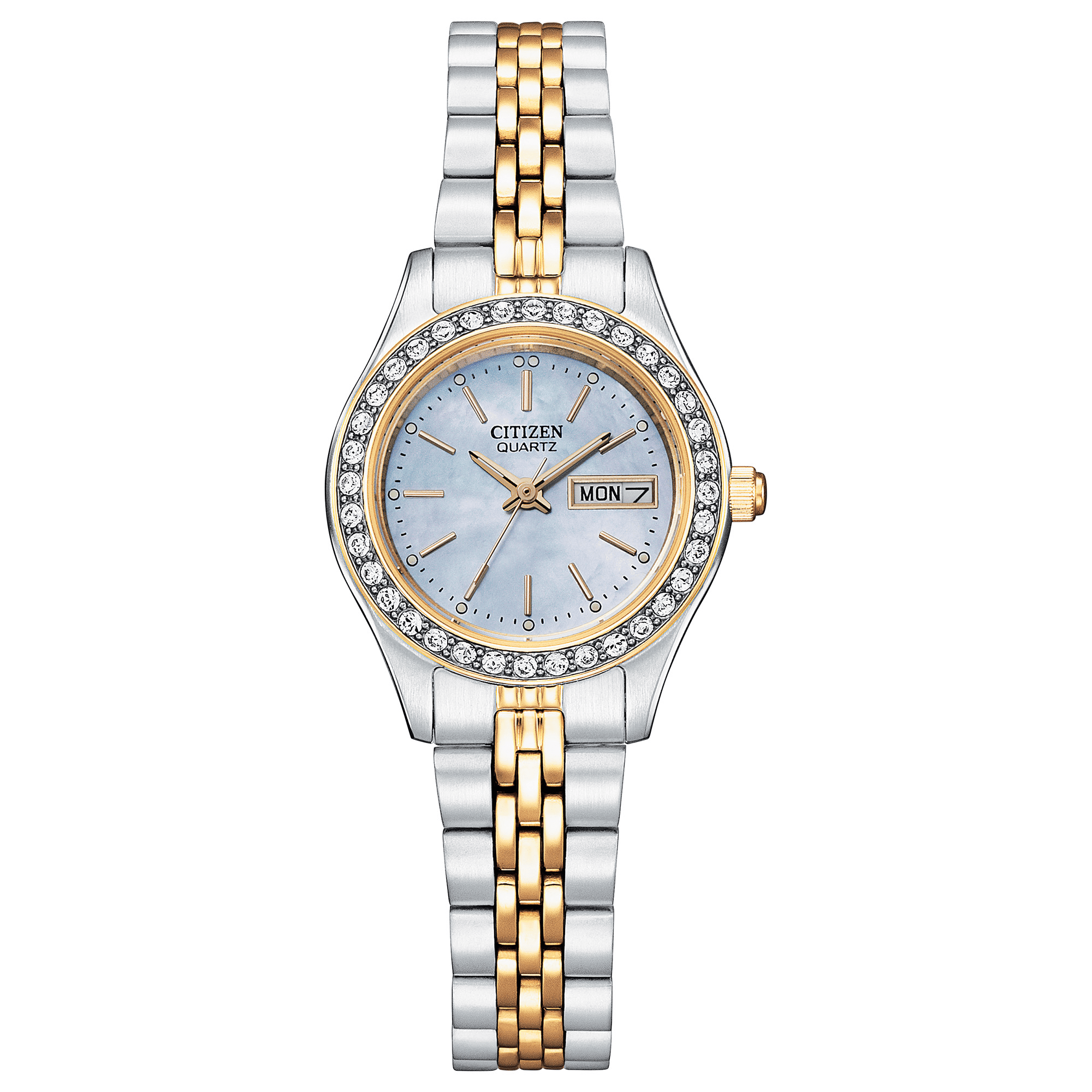 Citizen Women's Eco-Drive Crystal Accent Stainless Steel