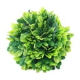 thumbnail image 2 of Iumwxz Artificial Grass Ball Outdoor Decoration Green PE Material Fake Plants Realistic Round Floral Arrangement for Garden Patio Wedding Party Decor, 2 of 6