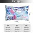 thumbnail image 2 of Sigee Monster High (6) for Pillow Cases Concealed Zipper Opening Soft Fabric - Shrinkage and Fade Resistant Pillow Covers (Pillow core not included),16"x24", 2 of 7
