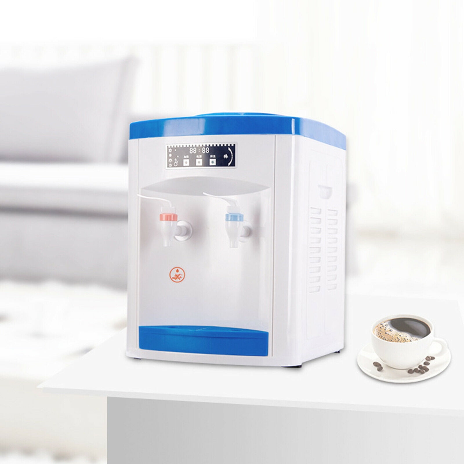 Mkyiongou 5 Gallon Top Loading Small Water Cooler Dispenser Cold/Hot Water Dispenser Home