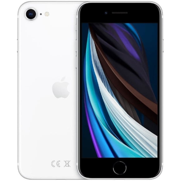 Restored Apple iPhone SE 2nd Gen (2020) - 64GB – White – 12MP Rear & 7MP Front Camera - Fully Unlocked Smartphone - Excellent Condition