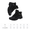 thumbnail image 3 of Tenis Botines Tobilleros Botas Altas Unisex para Senderismo Antideslizantes para Hombres Mujeres (40) Negro Likrtyny Tenis De Mujer Tenis De Hombre, 3 of 9