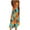 01#Multicolor Dress, variant on Htigea Summer Maxi Dress for Women Tropical Print Sleeveless Spaghetti Strap V-Neck Sundress Casual Loose fit Beach Long Dresses 04#Multicolor,S